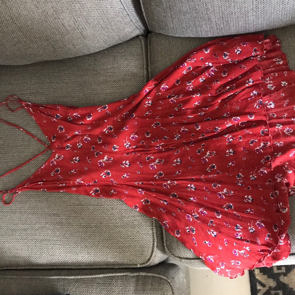 Red Mini sundress